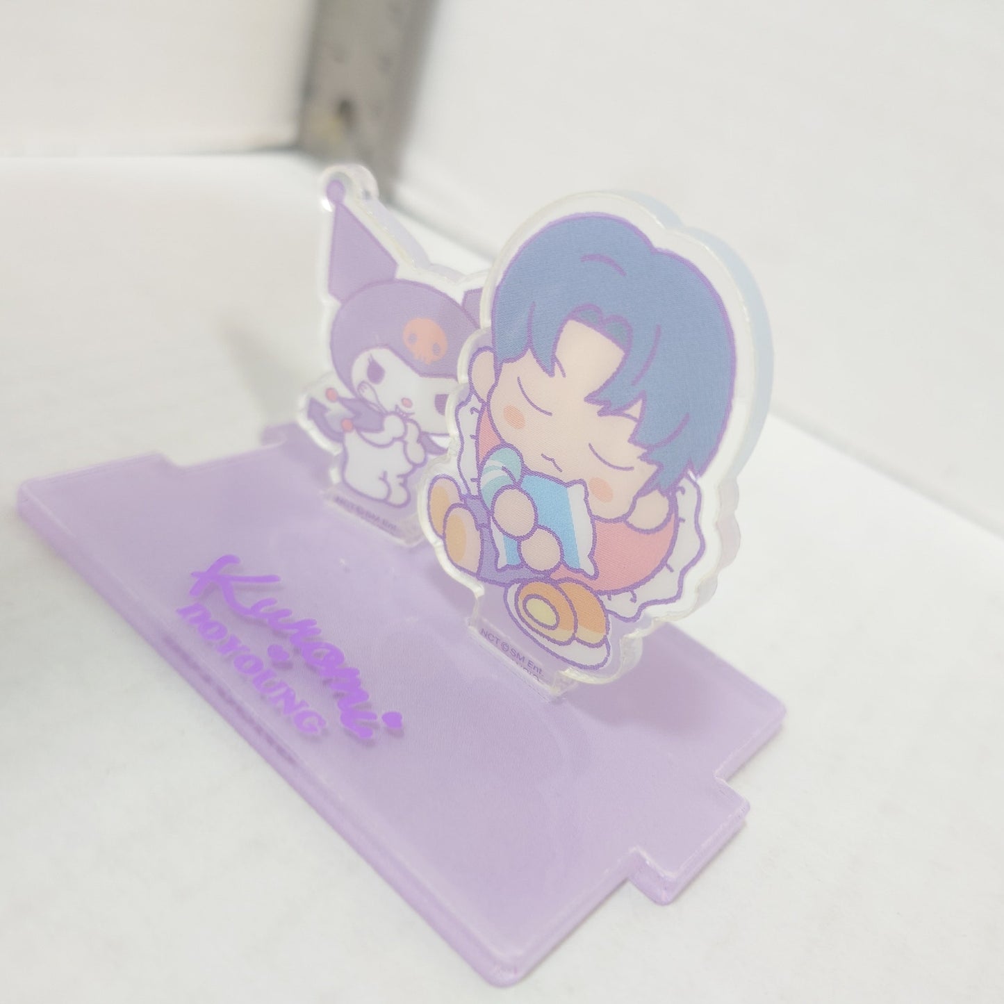 NCT x Sanrio Doyoung & Kuromi Acrylic Stand & Photocard Set