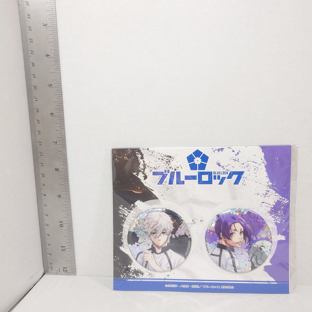 Nagi Seishirou & Reo Mikage Blue Lock Badge Set