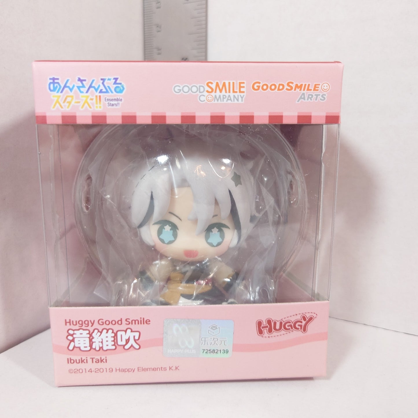 BOX DAMAGED Ibuki Taki AKATSUKI Ensemble Stars Huggy Mini Figurine