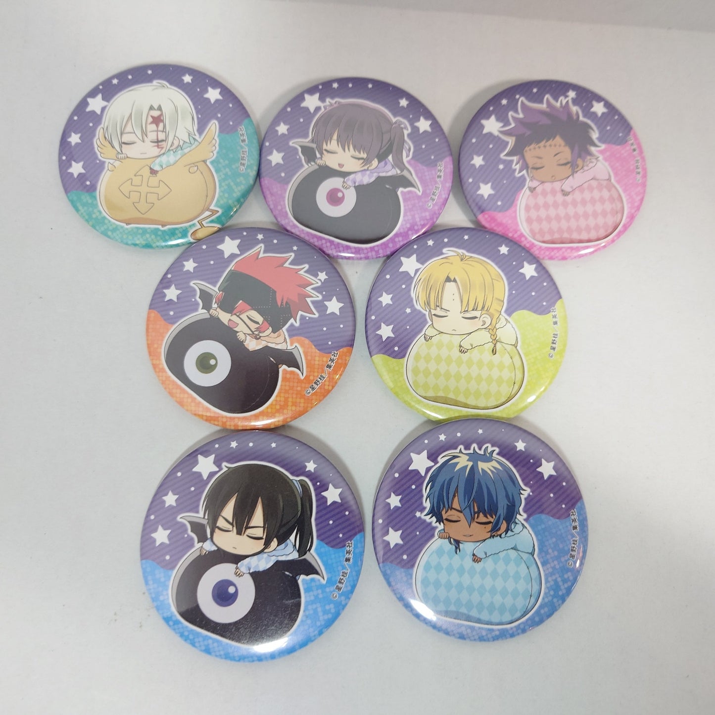 D.Gray-man Badge Pin Set