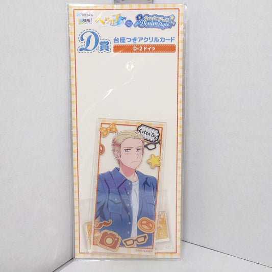 Germany Hetalia World Stars Acrylic Card/Stand