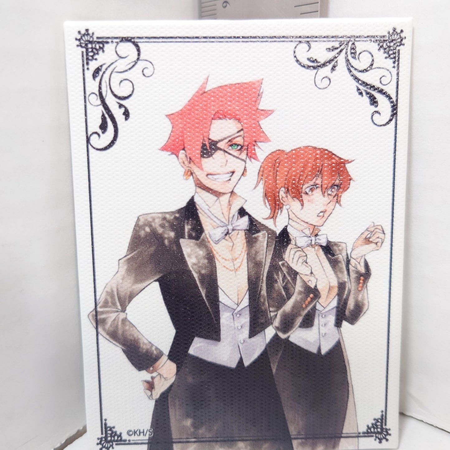 D.Gray-man POPUP Store Lucky Draw Mini Canvas Ravi & Miranda Lotto Ver.