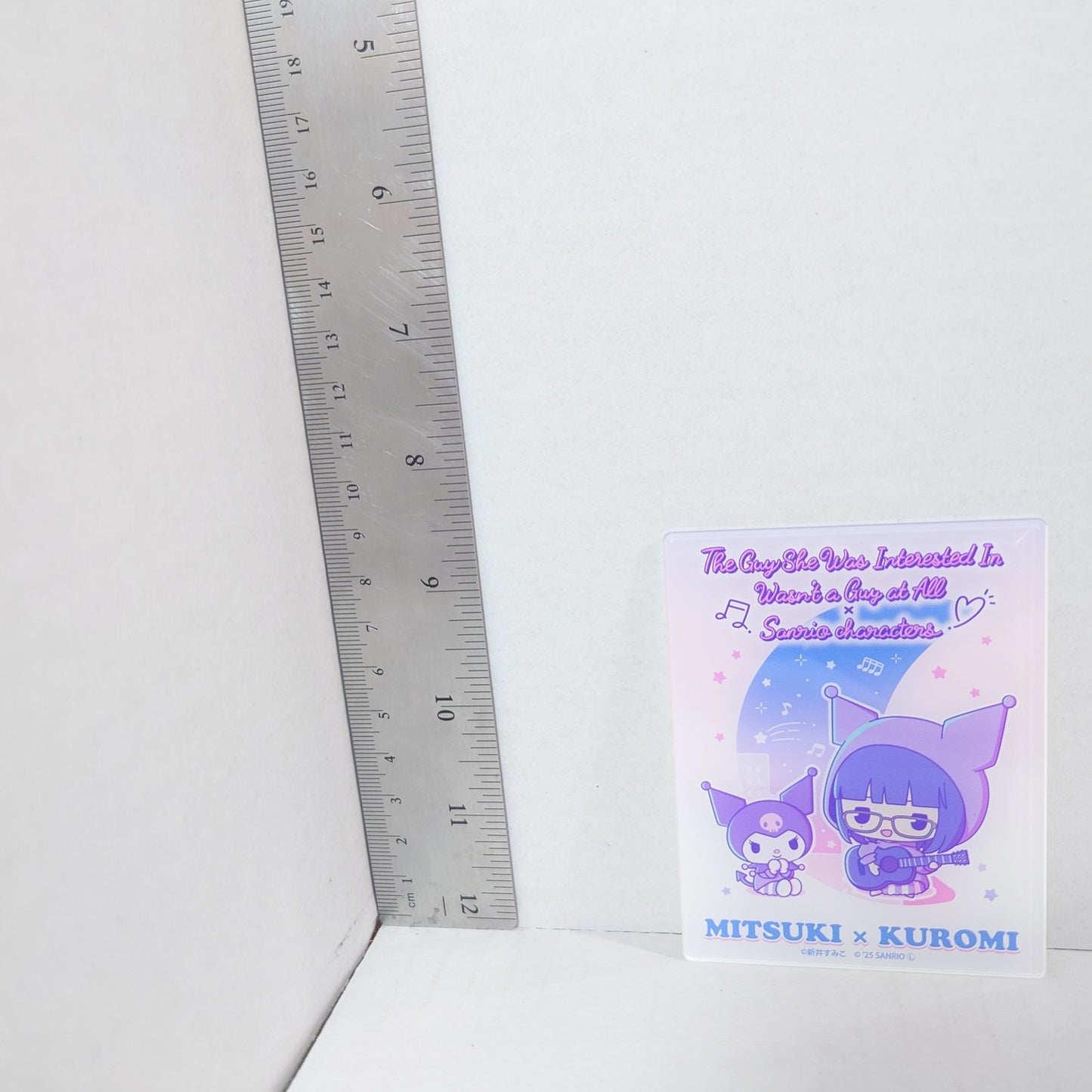The Guy She Was Interested In Wasn't A Guy At All x Sanrio Pop-Up Acrylic Card