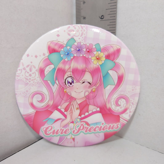Cure Precious Pretty Cure (Precure) 20th Anniversary Badge 75mm Diameter