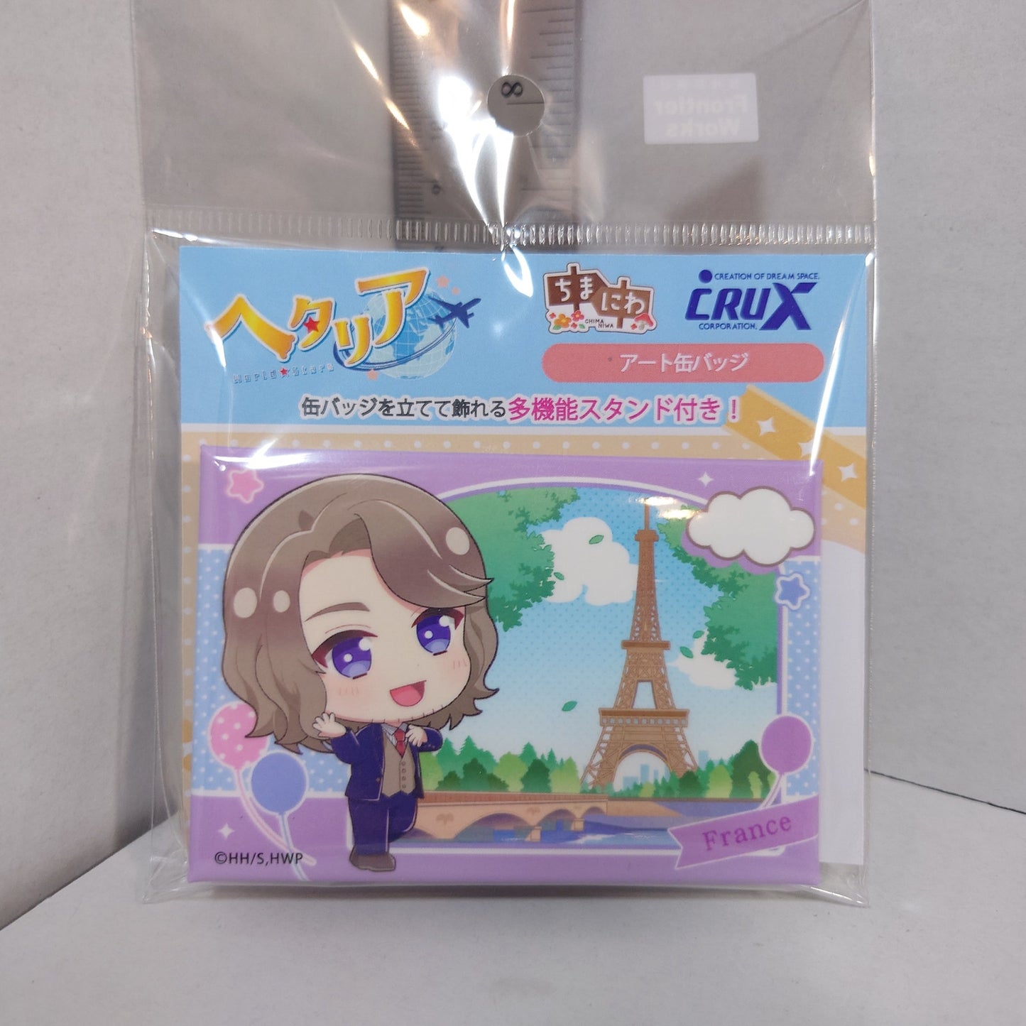 France Hetalia World Stars Badge Stand