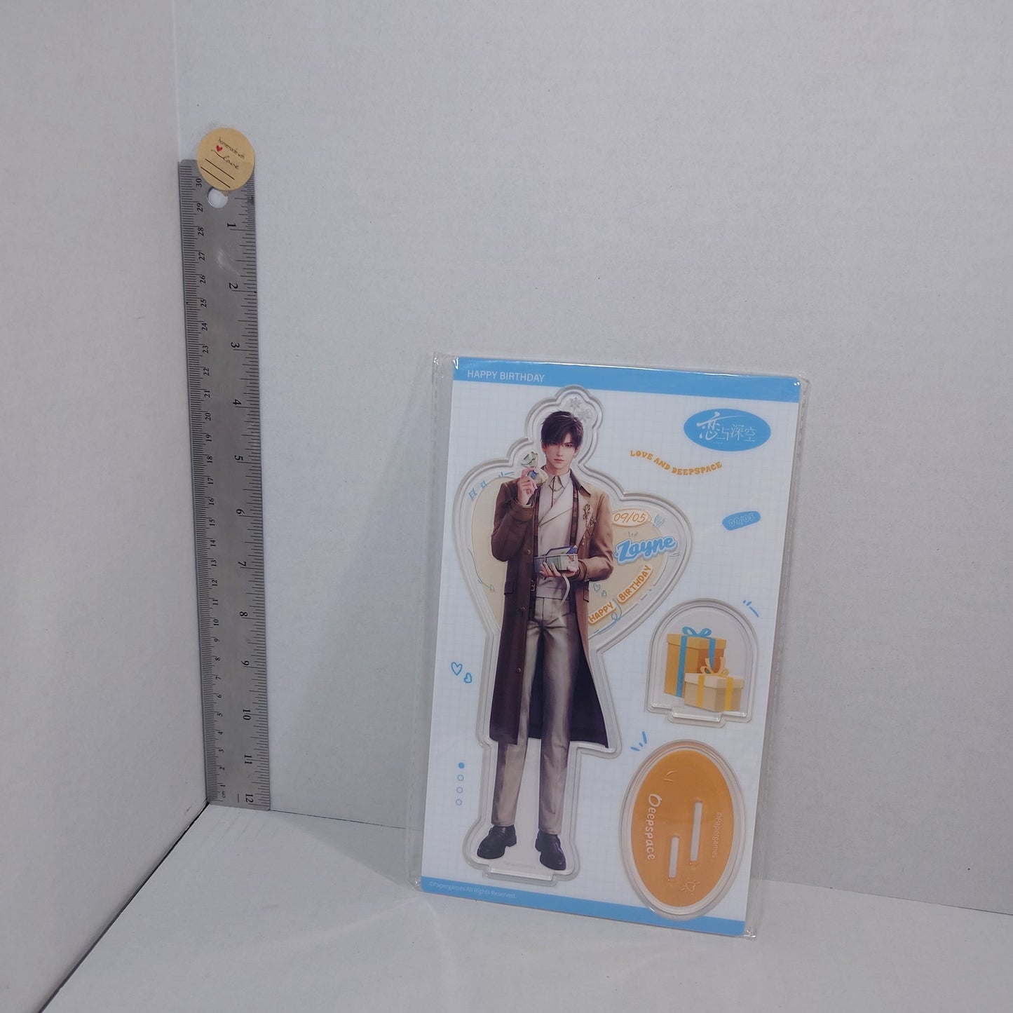 Zayne Love and Deepspace Birthday Acrylic Stand