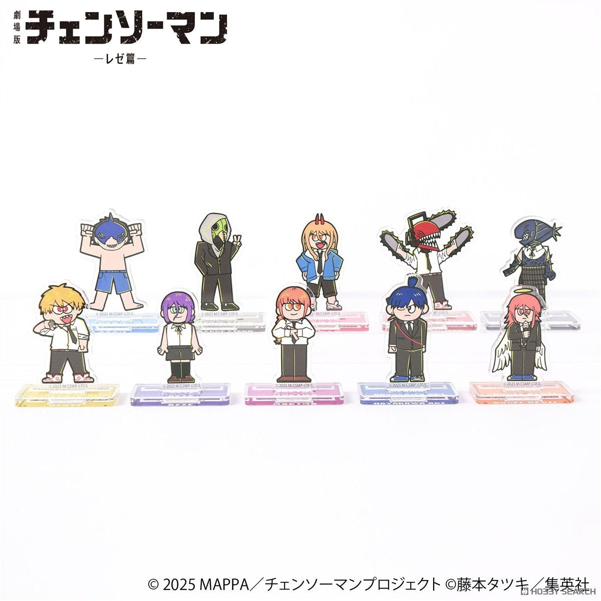 COMPLETE SET Chainsaw Man Reze Arc Loft Mini Acrylic Stand Box
