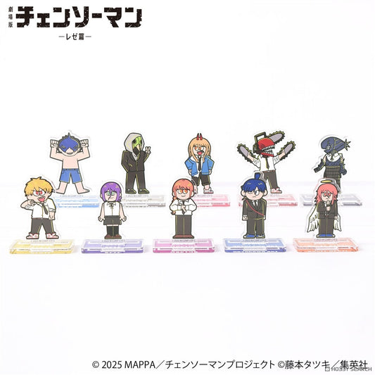 COMPLETE SET Chainsaw Man Reze Arc Loft Mini Acrylic Stand Box
