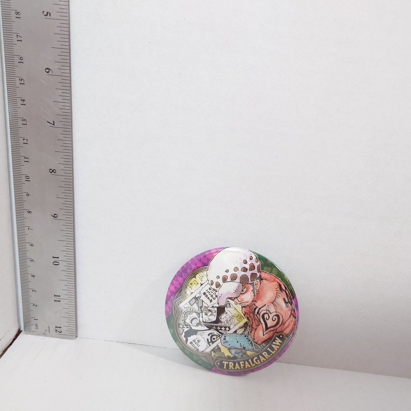 COMPLETE SET Law Trafalgar D. Water ONE PIECE "Heroes" Collection Badge Ver. 2