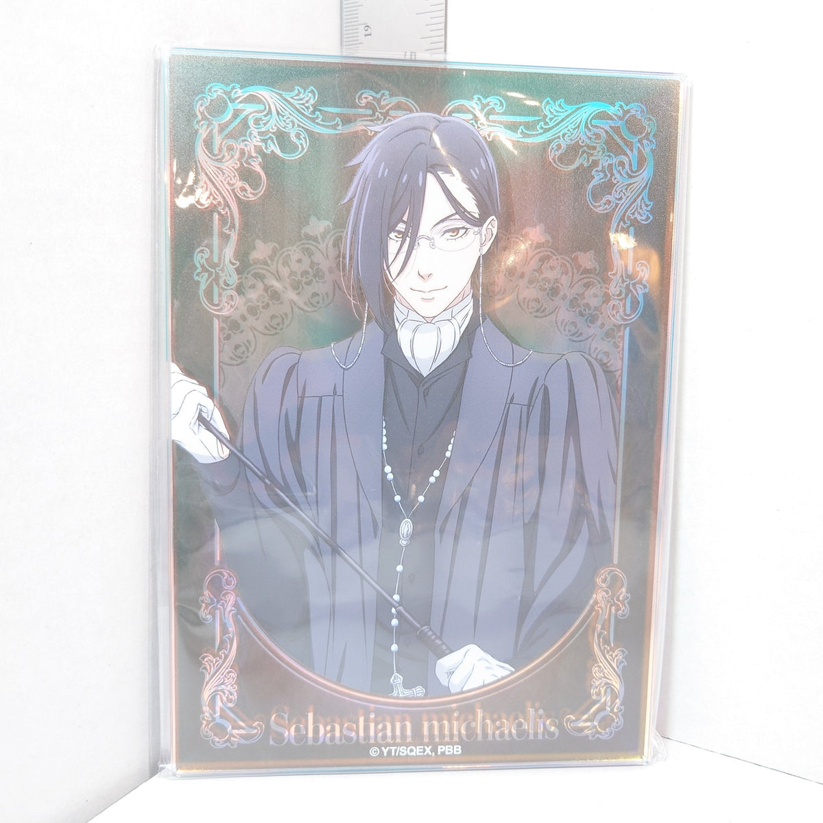 Sebastian Michaelis Black Butler Boarding School Arc Acrylic Panel/Stand