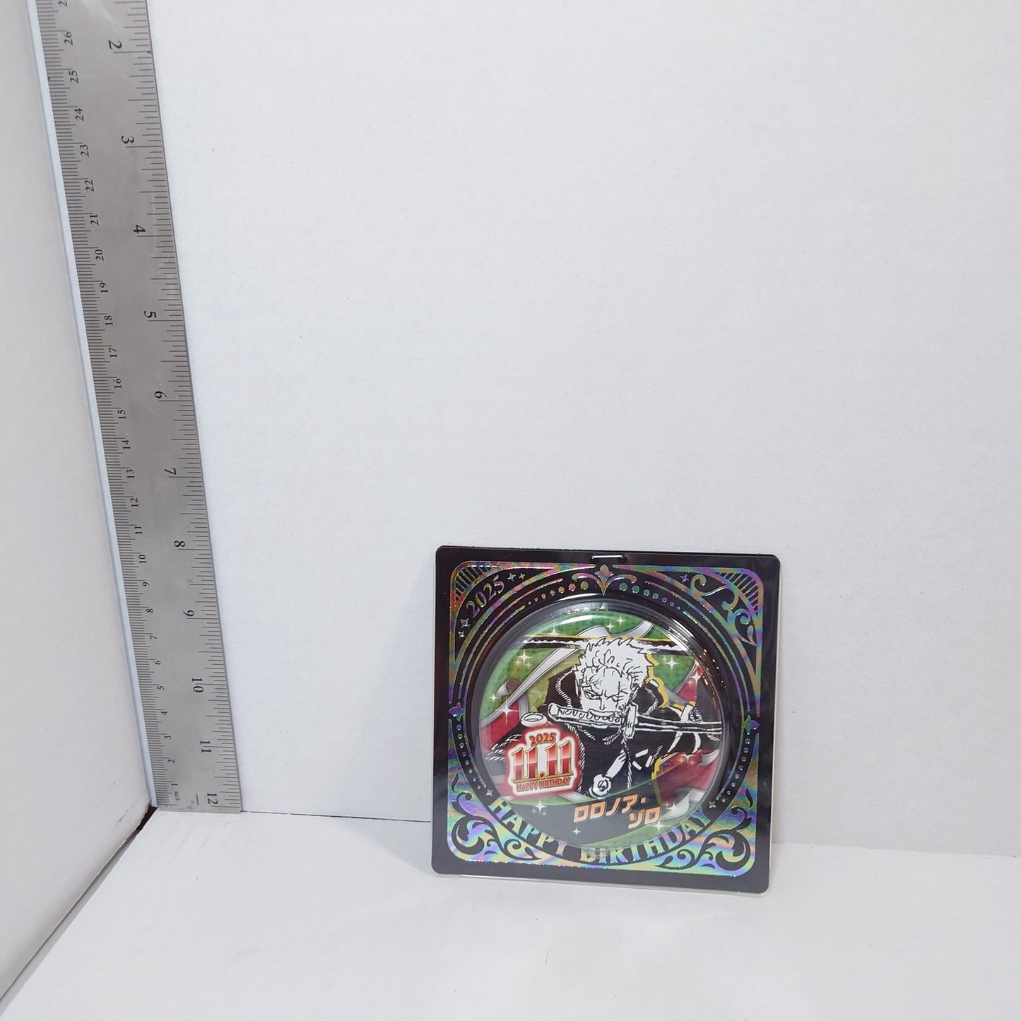 Zoro Roronoa One Piece 2025 Birthday Badge