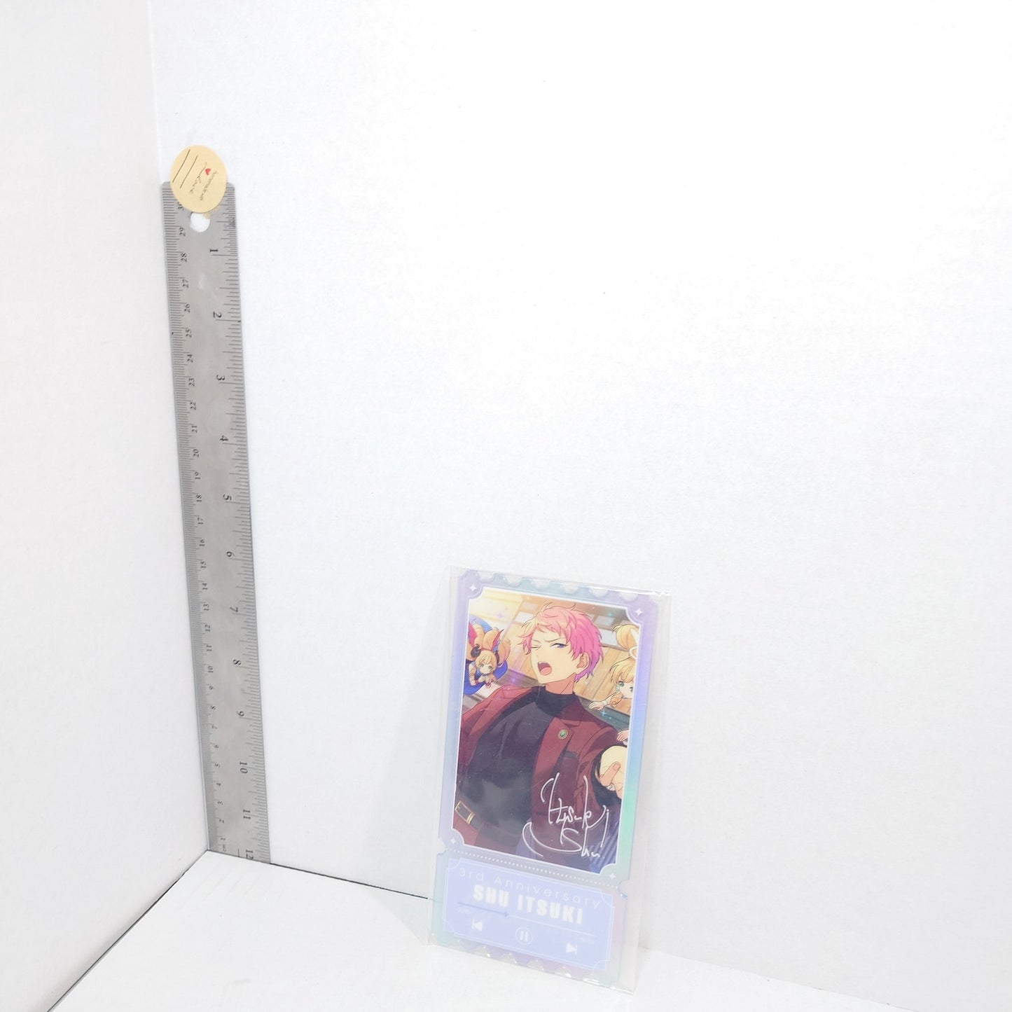 Shu Itsuki Valkyrie Ensemble Stars KR 3rd Anniversary Acrylic Ticket