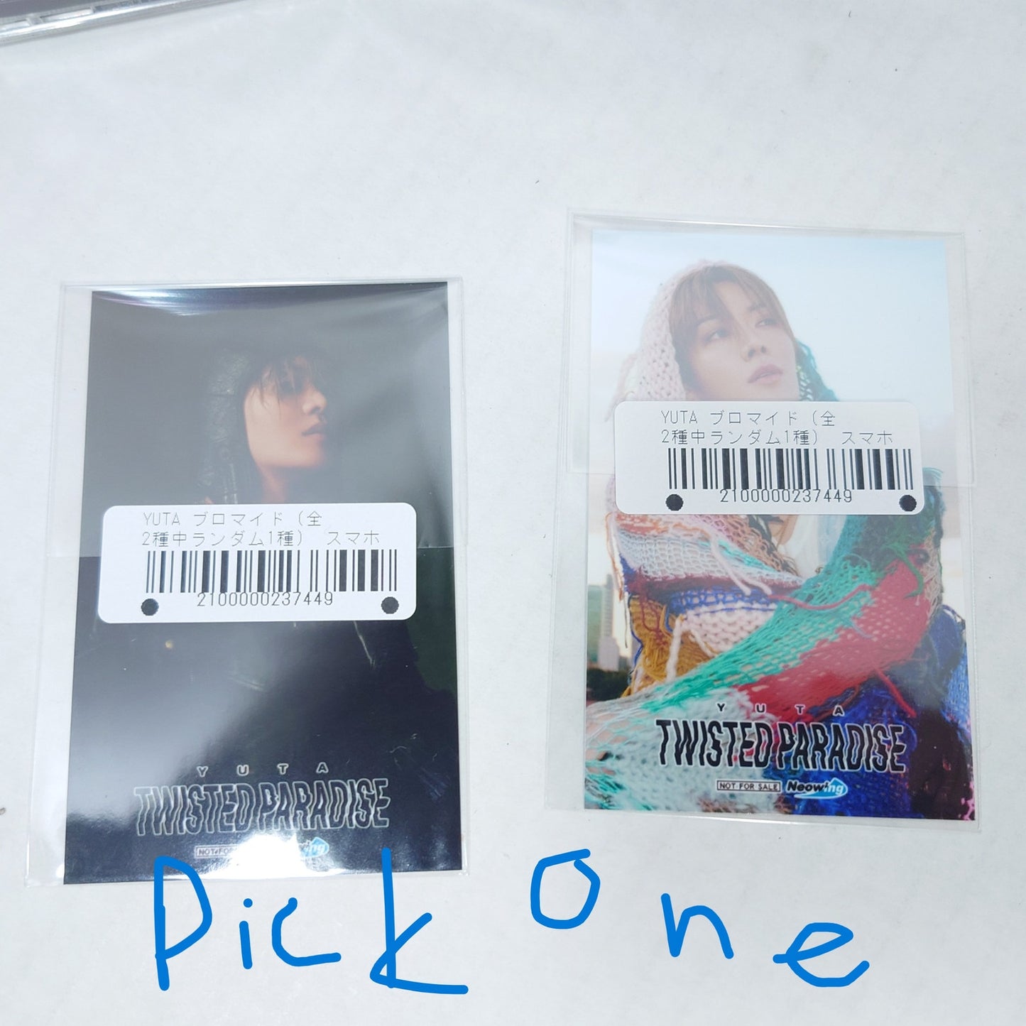 w/ POB Yuta Nakamoto Twisted Paradise First Press Album CD