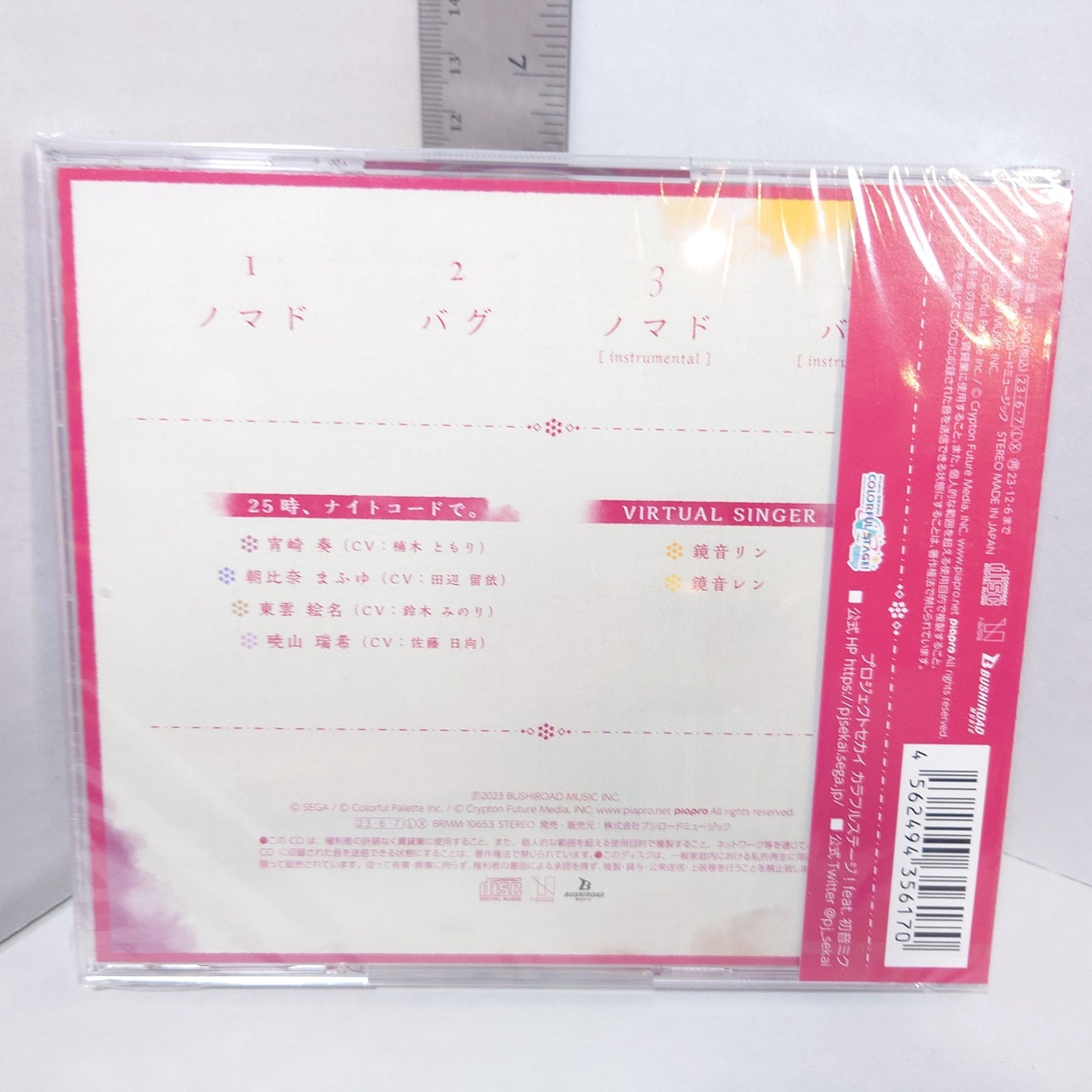 25-ji, Nightcord de Project Sekai Nomad/Bug CD