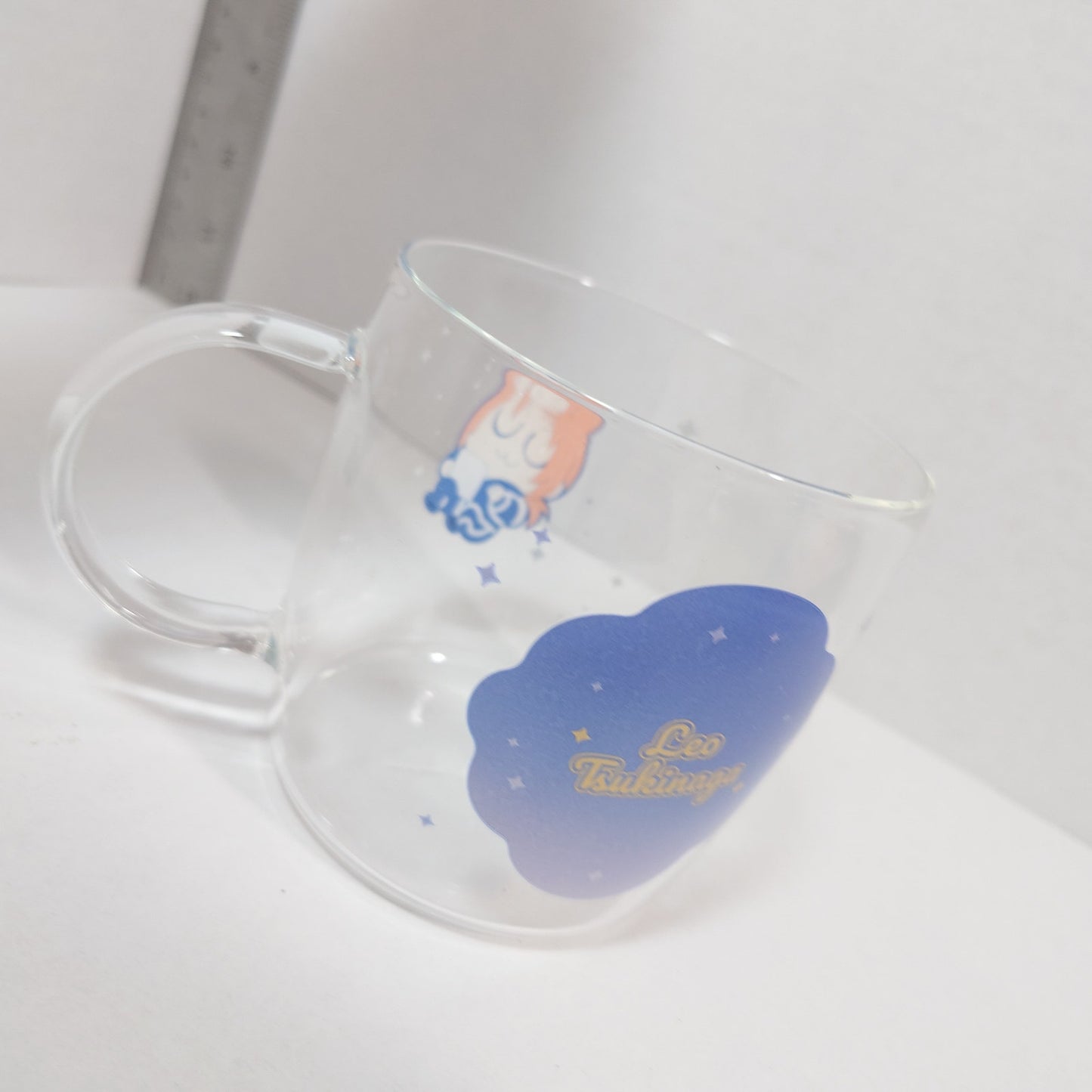Leo Tsukinaga Knights Ensemble Stars x Okawa Bkub Glass Cup Mug