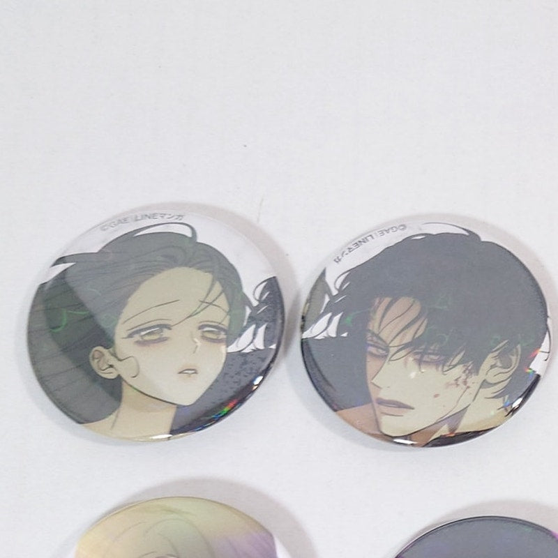 Tears on a Withered Flower Badge Setb