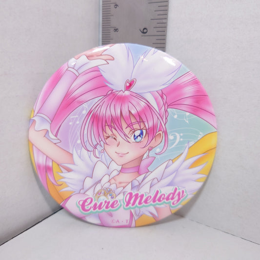 Cure Melody Pretty Cure (Precure) 20th Anniversary Badge 75mm Diameter
