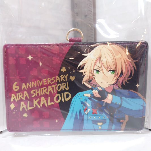 Aira Shiratori ALKALOID Ensemble Stars CN 6th Anniversary Pass Case