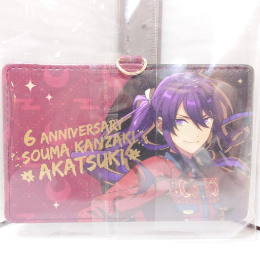 Souma Kanzaki AKATSUKI Ensemble Stars CN 6th Anniversary Pass Case