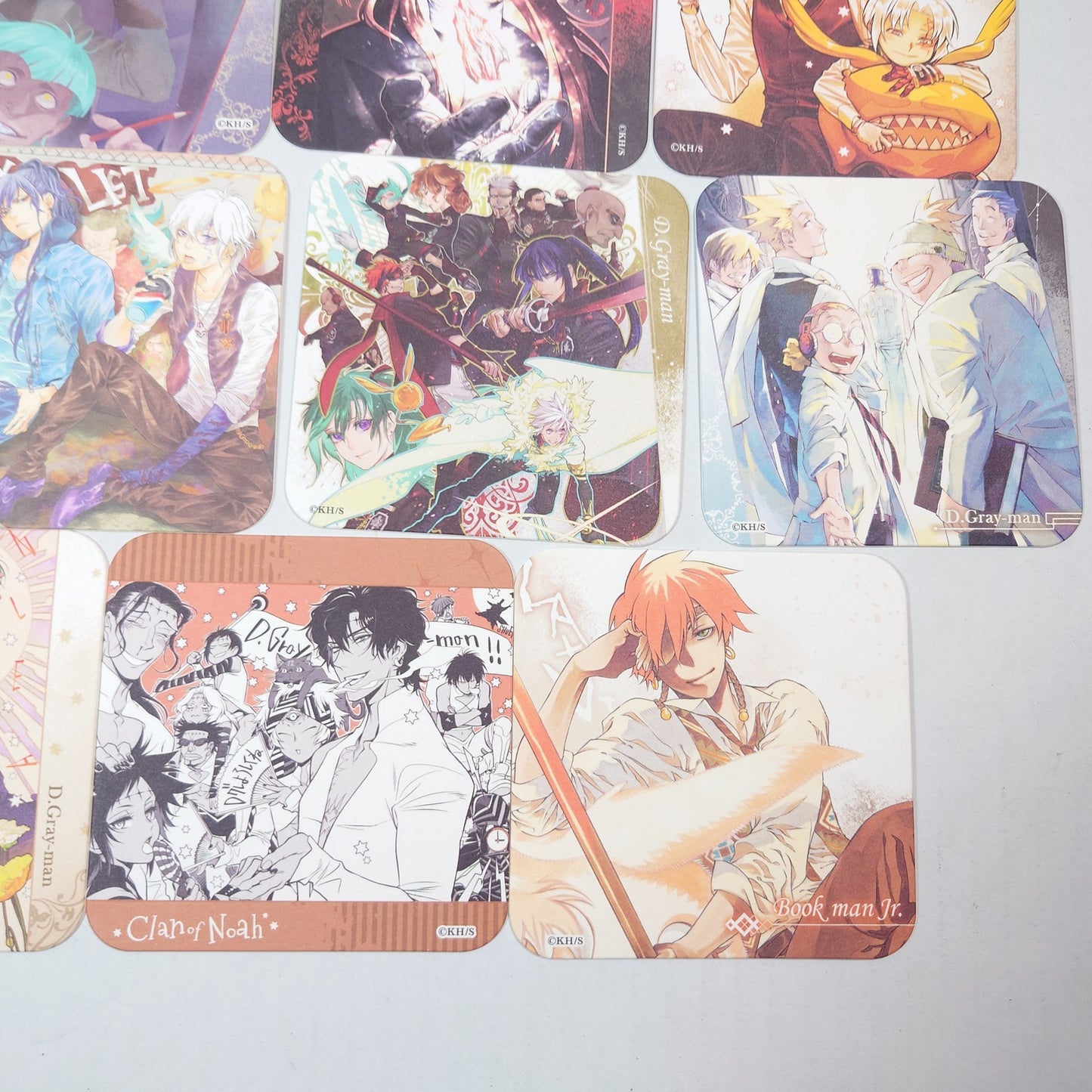 COMPLETE SET D.gray-man Art Coaster Collection