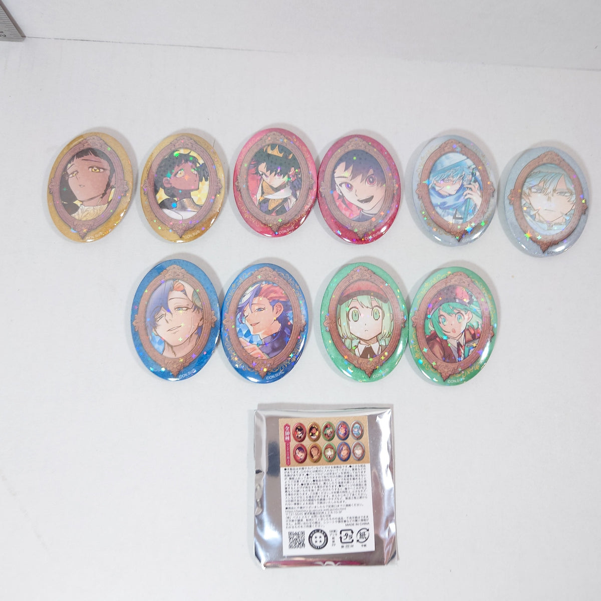 COMPLETE SET Ichi The Witch Badge Set