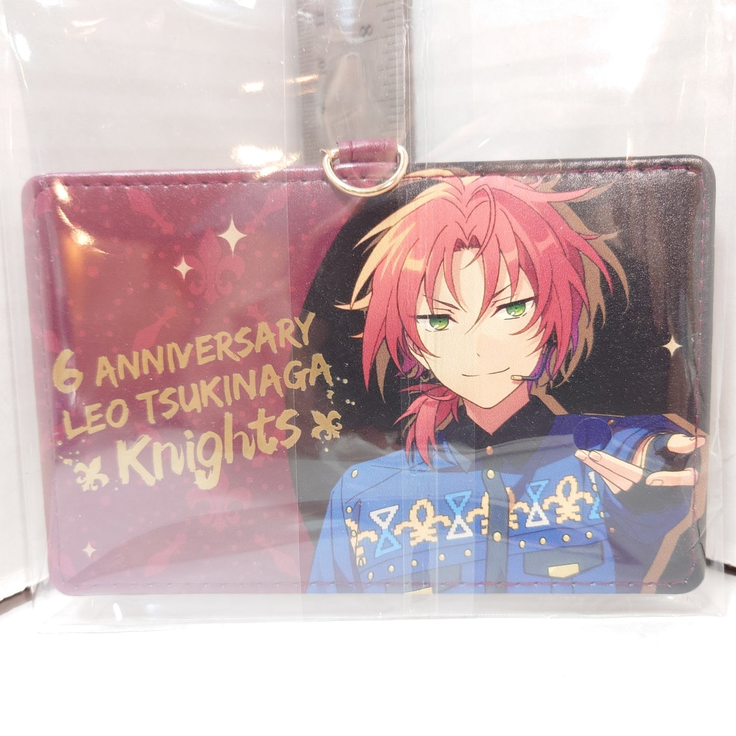 Leo Tsukinaga Knights Ensemble Stars CN 6th Anniversary Pass Case