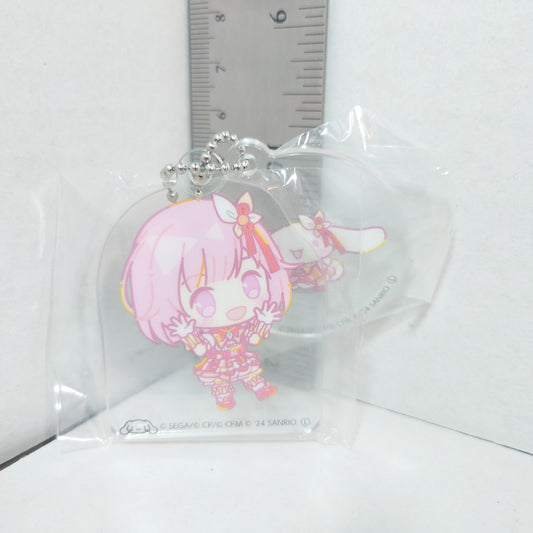 Emu Otori Wonderlands x Showtime Project Sekai x Sanrio Cinnamoroll Acrylic Keychain