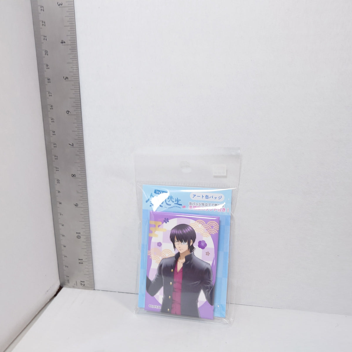 Shinsuke Takasugi 3-Z Ginpachi Sensei Stand Up Badge