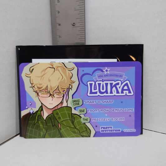 Luka Alien Stage Find your Plus One! ID Card