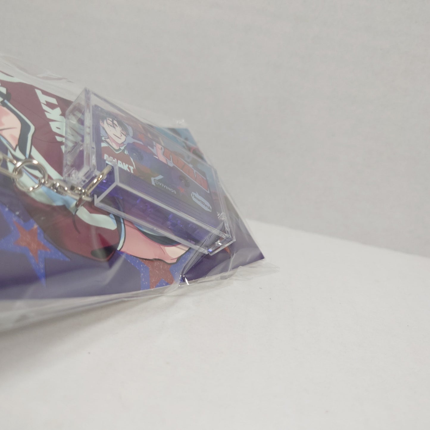 Ivan Alien Stage Find your Plus One! Cassette Keychain