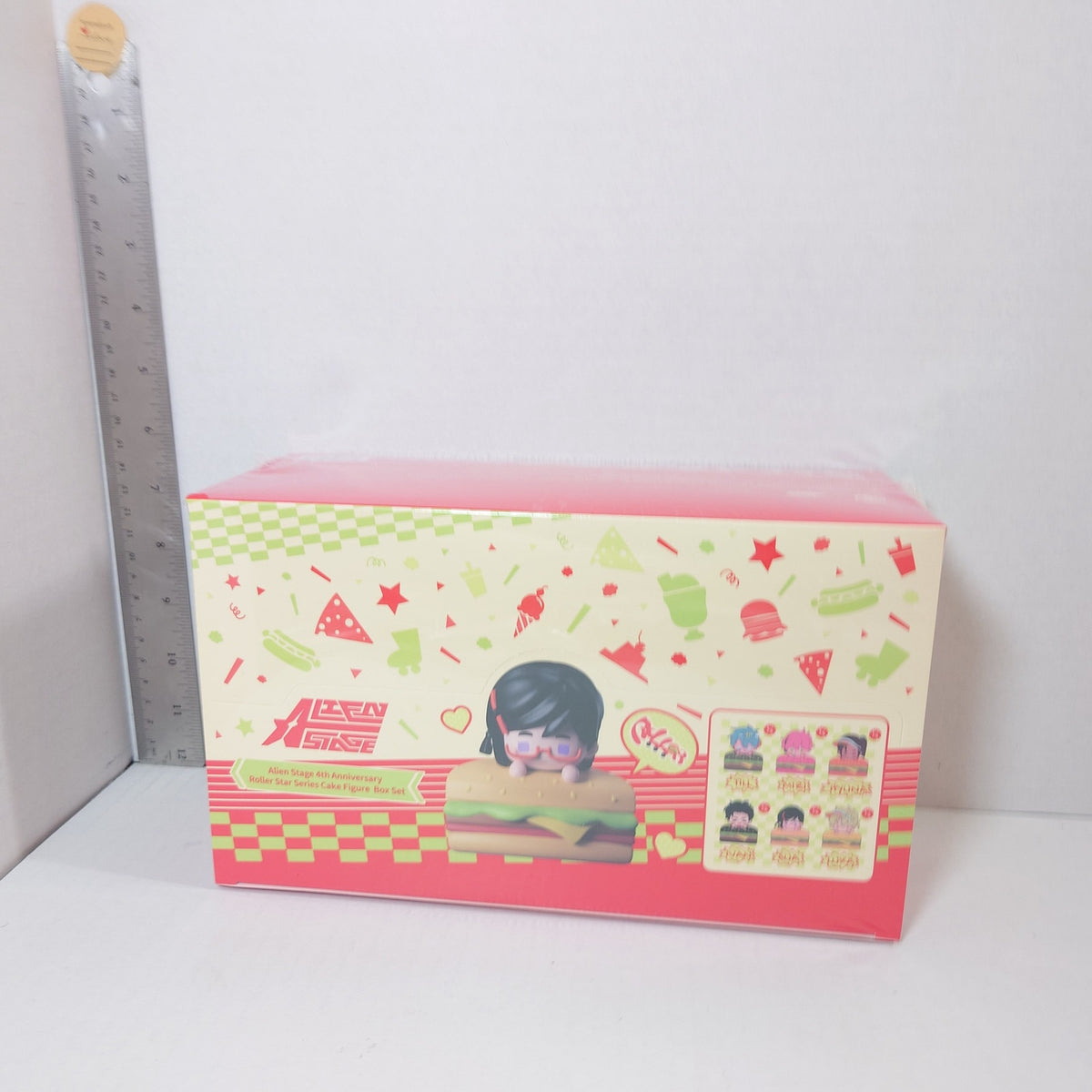 COMPLETE SET Alien Stage 4th Anniversary Roller Stars Series Cake Figure Box Set