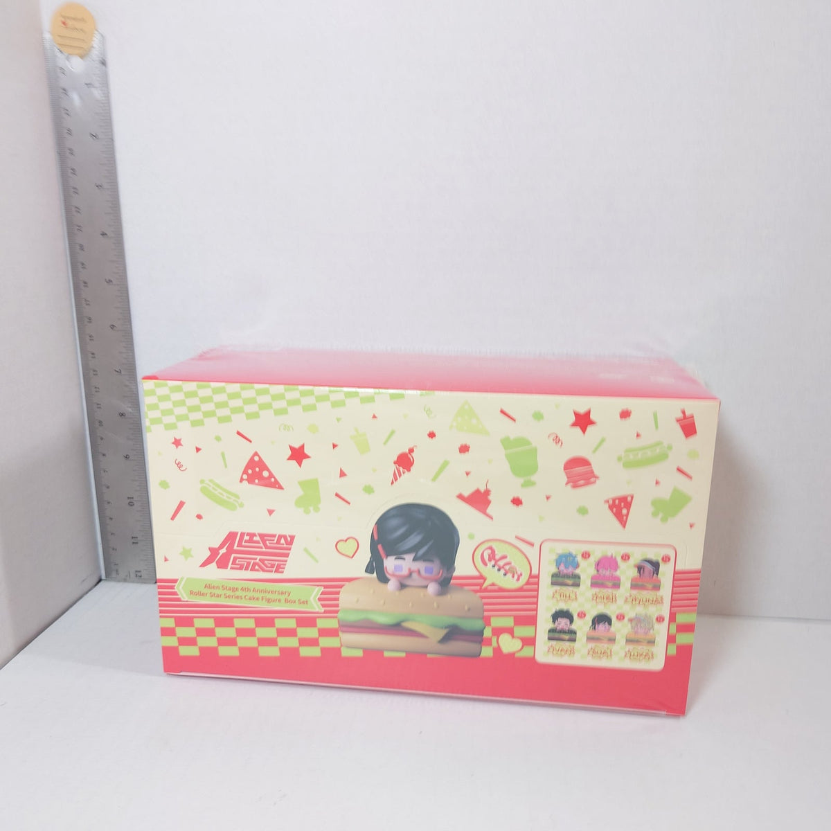 COMPLETE SET Alien Stage 4th Anniversary Roller Stars Series Cake Figure Box Set