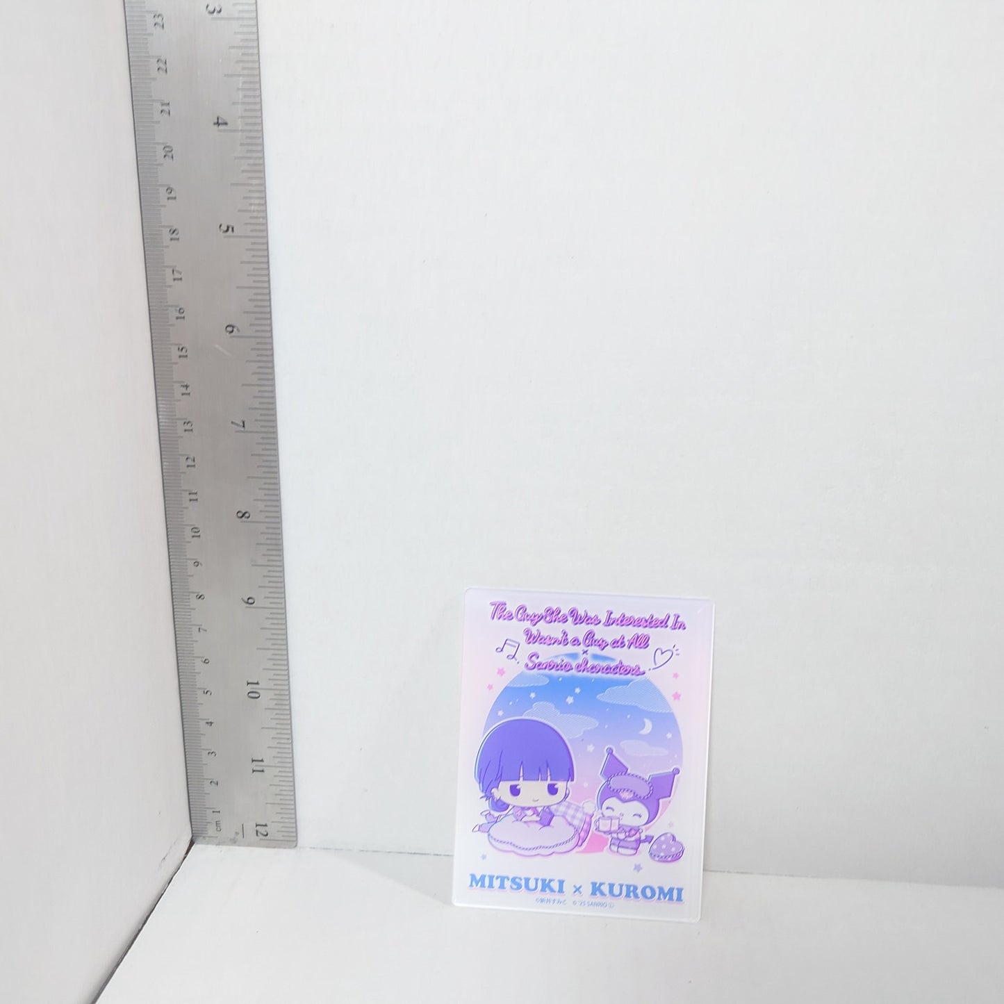 The Guy She Was Interested In Wasn't A Guy At All x Sanrio Pop-Up Acrylic Card