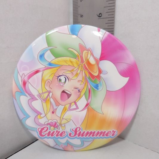 Cure Summer Pretty Cure (Precure) 20th Anniversary Badge 75mm Diameter