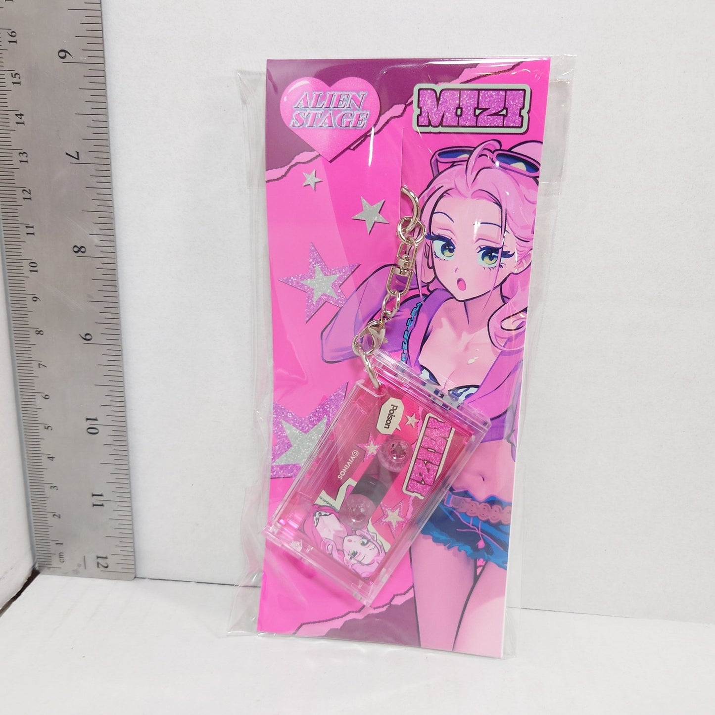 Mizi Alien Stage Find your Plus One! Cassette Keychain
