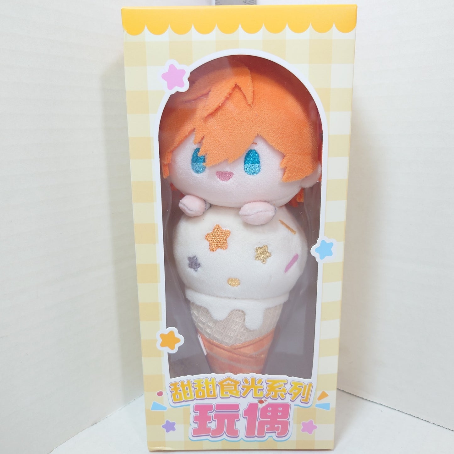 OPEN BOX Subaru Akehoshi Trickstar Ensemble Stars CN Ice Cream Plush