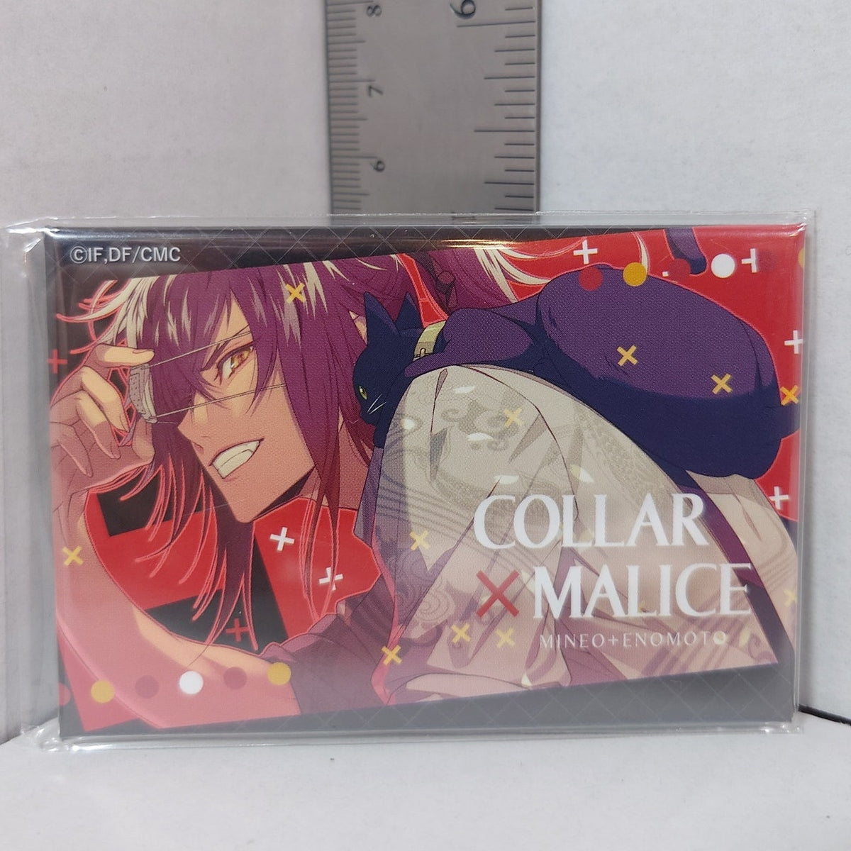 Mineo Enomoto Collar x Malice Can Badge Mirror