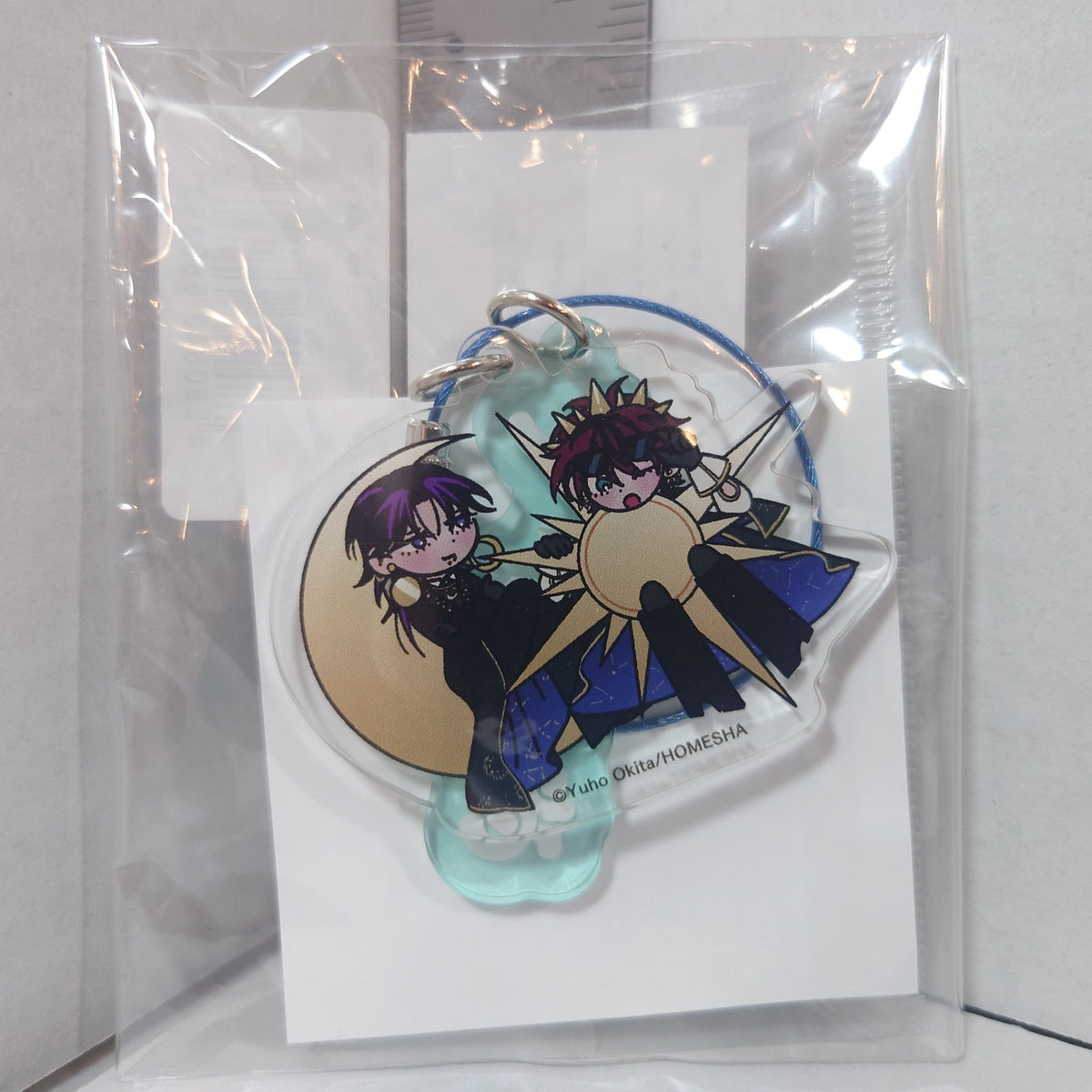 PUNKS△TRIANGLE .Bloom&mellowkiss Cafe Acrylic Keychain