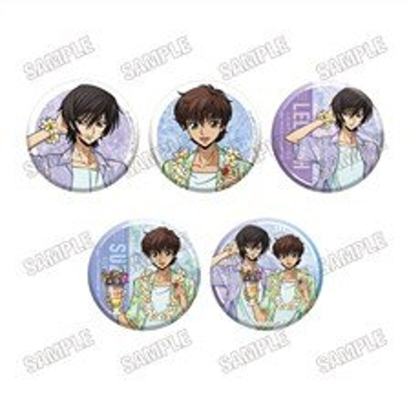 Code Geass Summer Illustration Badge Box Set