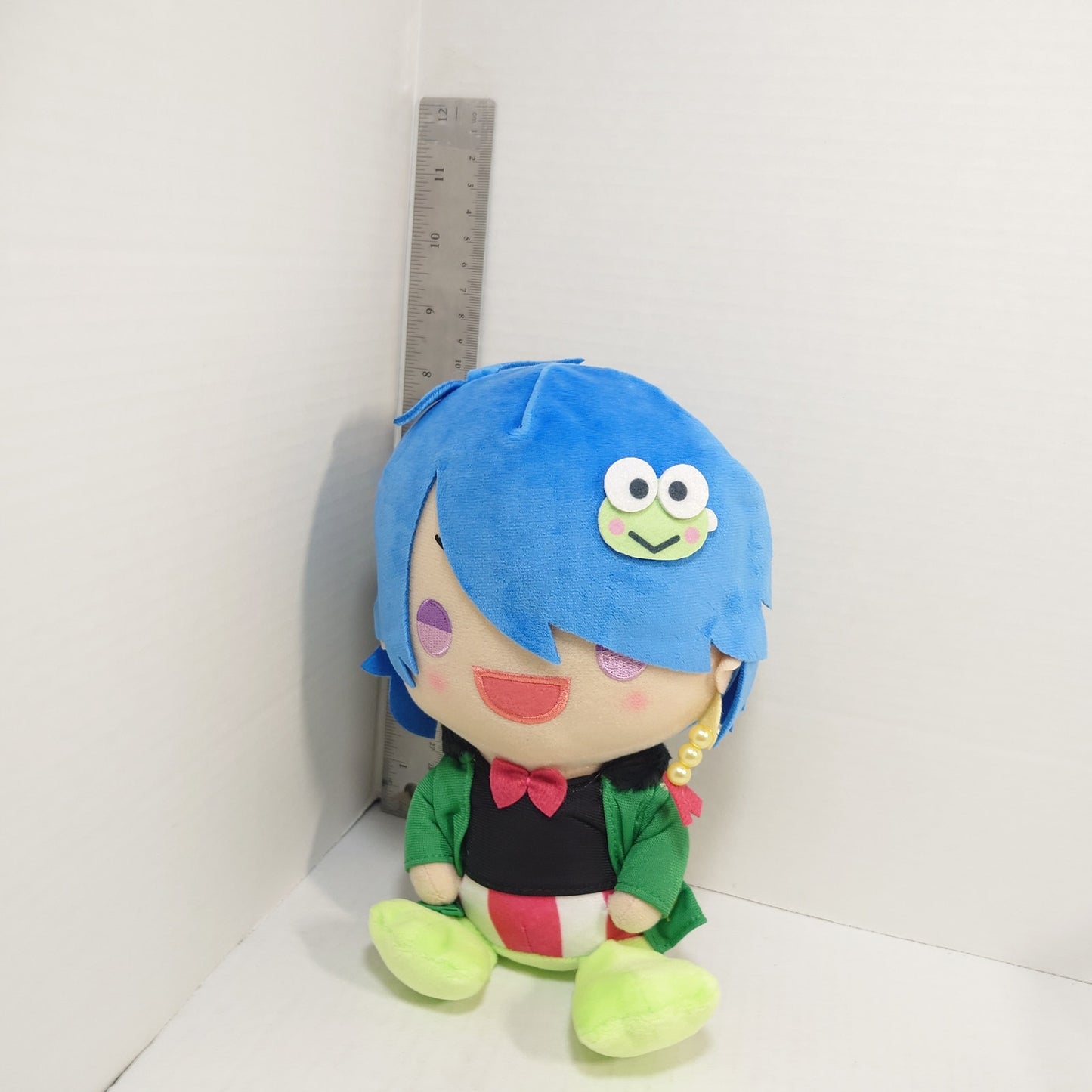 Dice Arisugawa Fling Posse Hypnosis Mic x Sanrio Plush Keroppi Ver.