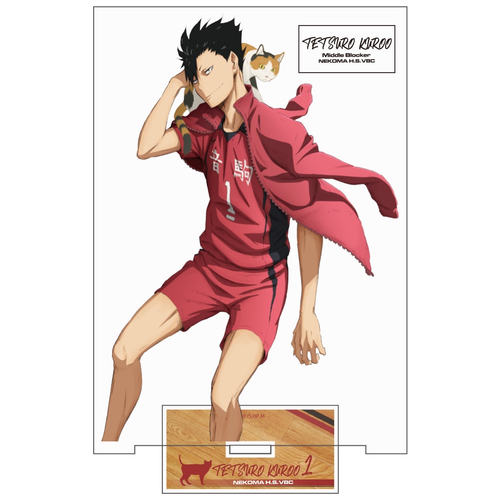 Tetsuro Kuro Haikyuu! Acrylic Panel/Stand