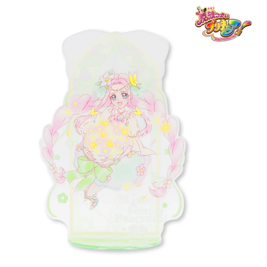 Cure Felice Maho Tsugai Pretty Cure! (Precure ) 10th Anniversary Collab Cafe BIG ACRYLIC STAND
