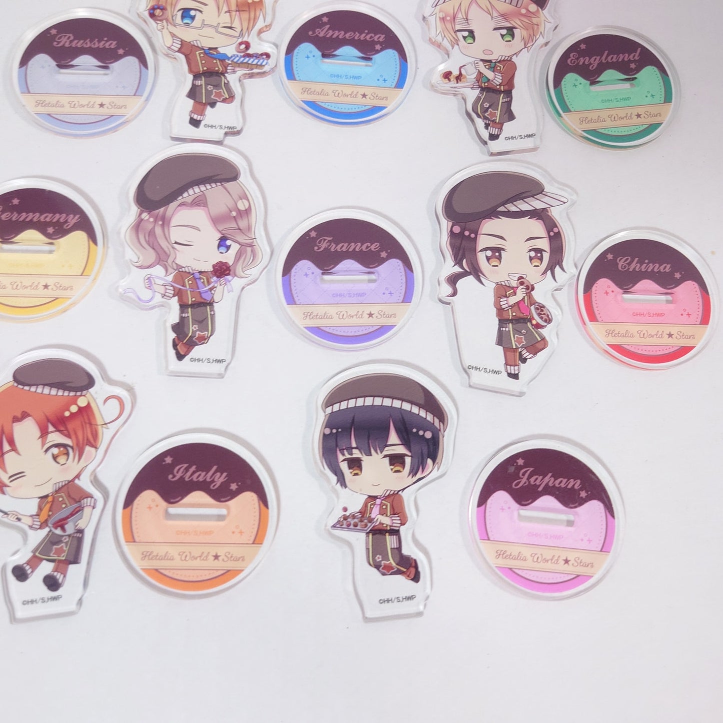 COMPLETE SET Hetalia Acrylic Stand