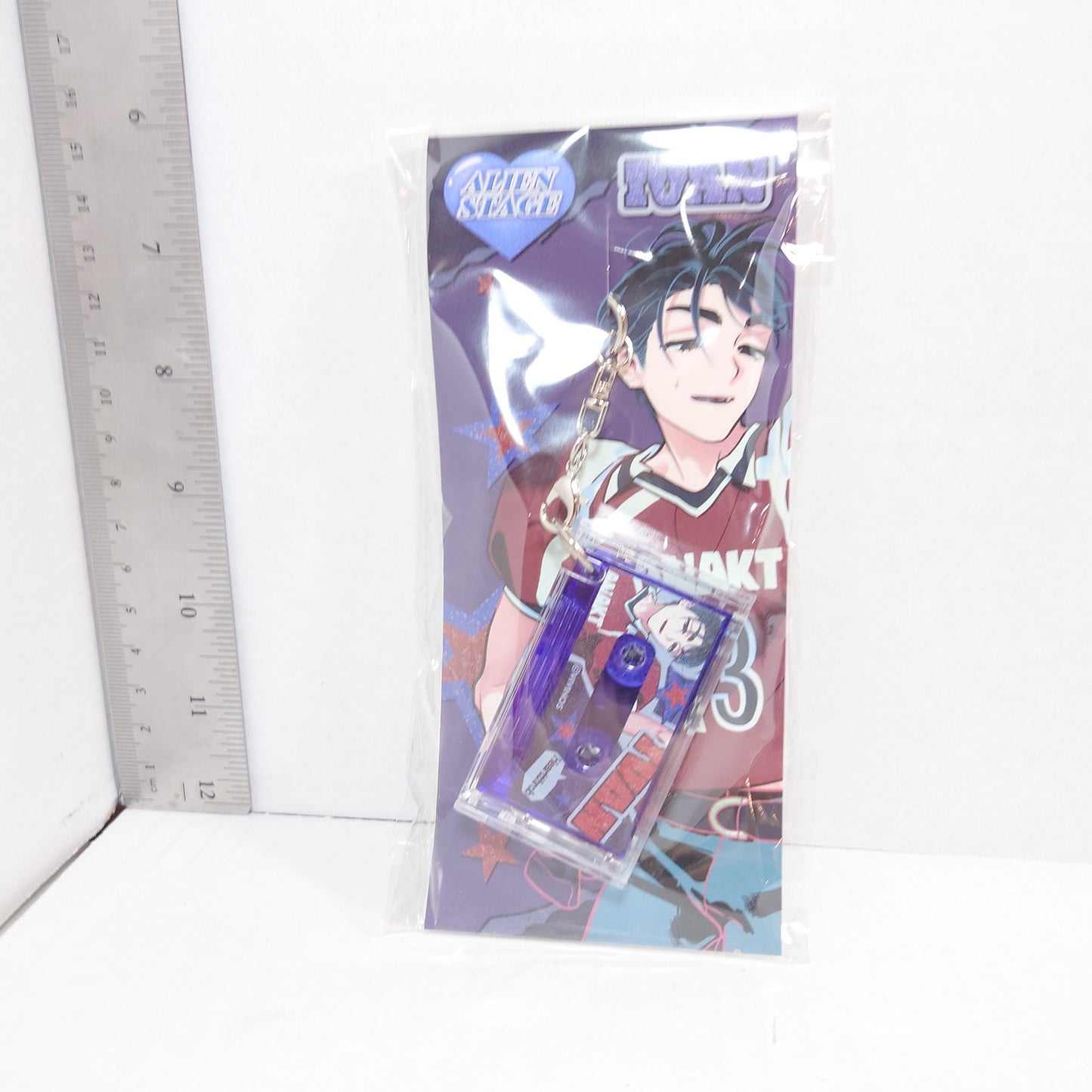 Ivan Alien Stage Find your Plus One! Cassette Keychain