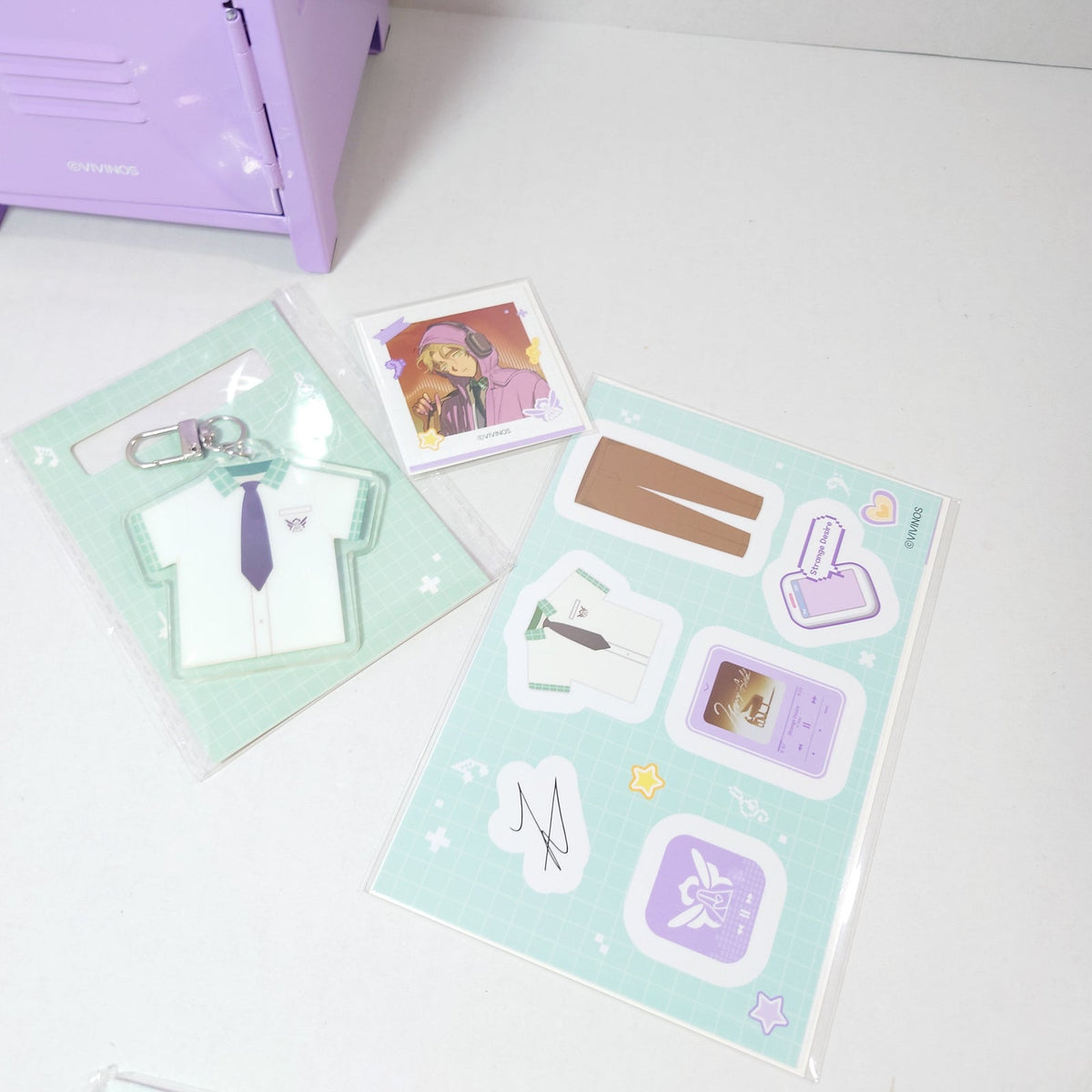 Ivan Alien Stage Fading Youth Mini Locker Set