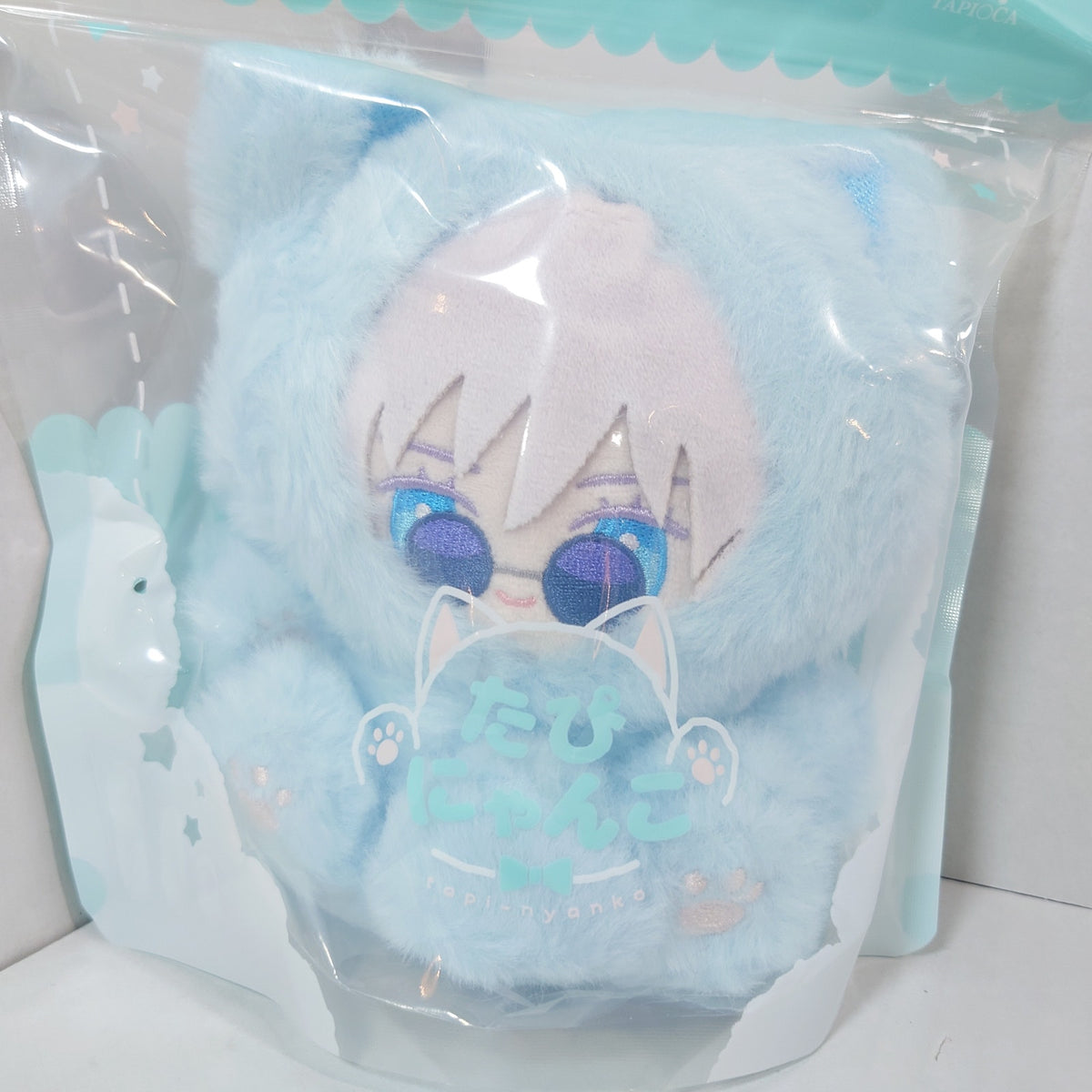 Satoru Gojo Jujutsu Kaisen Tapioca Nyanko Plush
