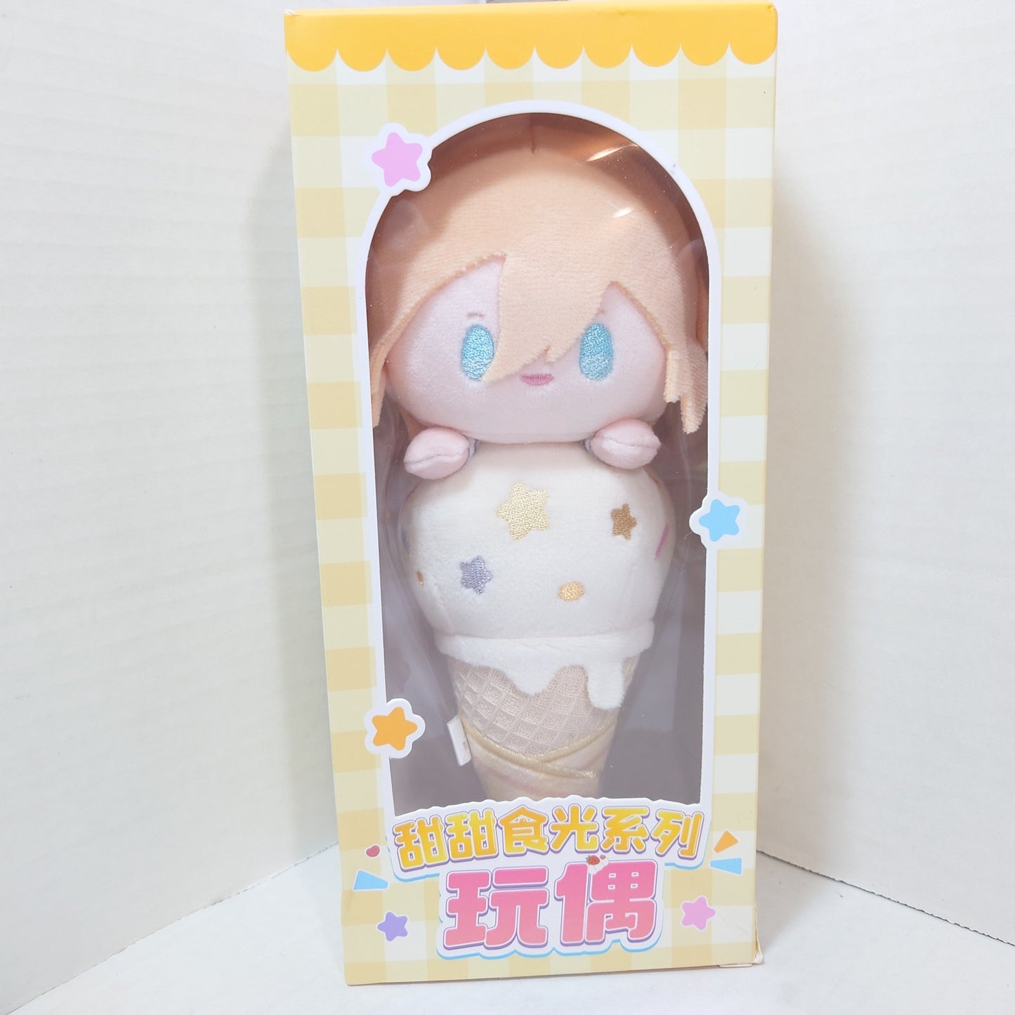 OPEN BOX Eichi Tenshouin fine Ensemble Stars Elements CN Ice Cream Plush