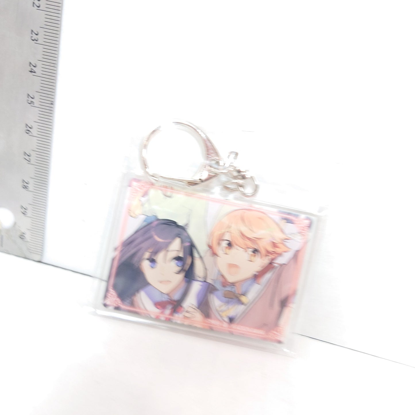 Yuu & Touko Bloom Into You Keychainb