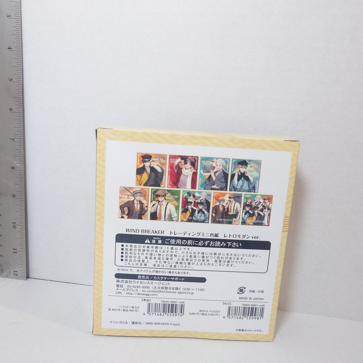 WIND BREAKER Retro Modern Shikishi Box Set