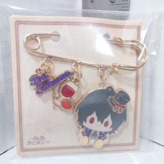 Rei Sakuma UNDEAD Ensemble Stars CN Brooch Pin